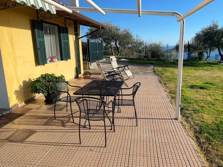 Casa Vista Mare - Superb Garden And Parking Included Villa Imperia Kültér fotó