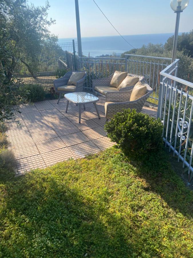 Casa Vista Mare - Superb Garden And Parking Included Villa Imperia Kültér fotó