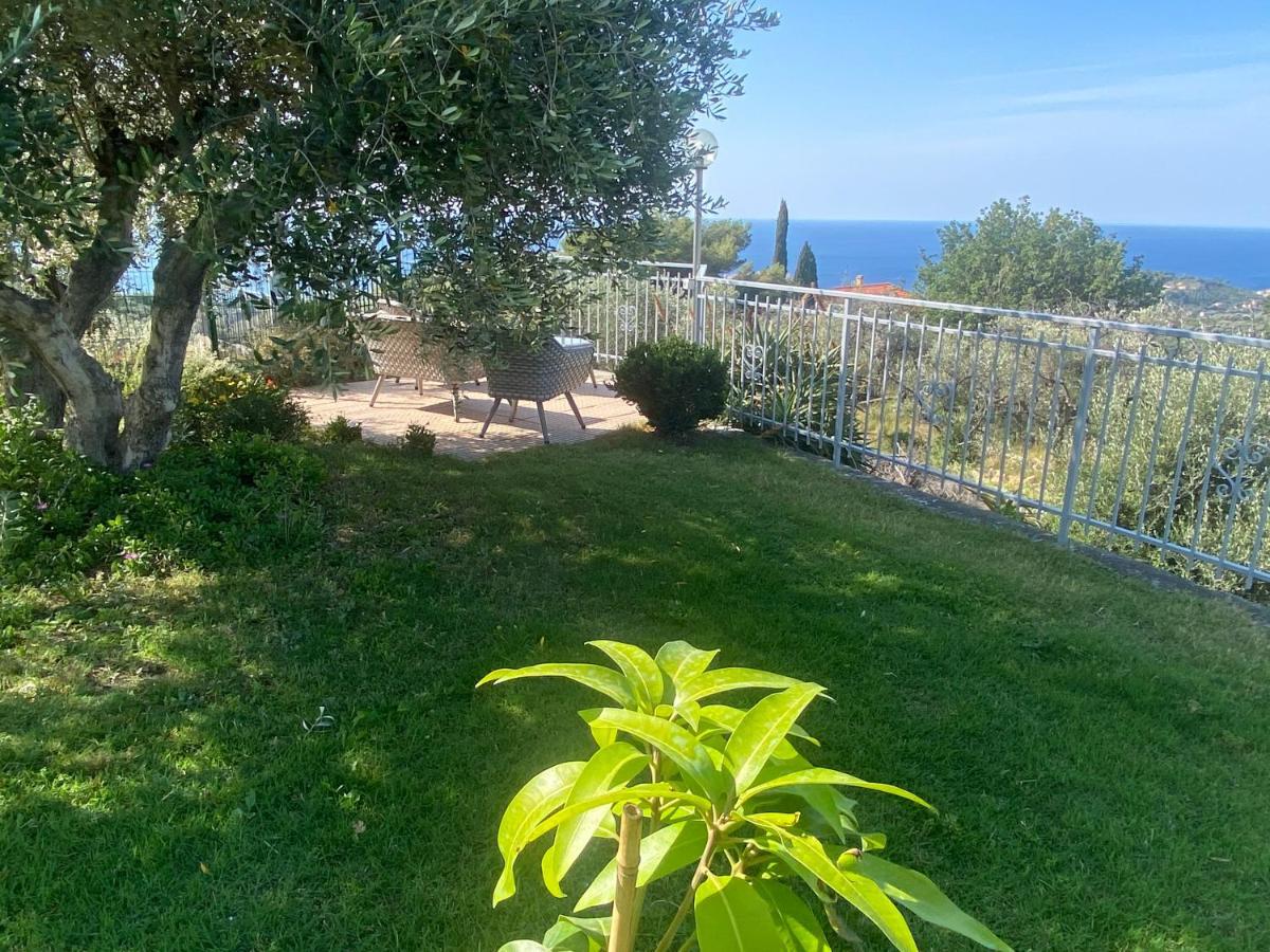 Casa Vista Mare - Superb Garden And Parking Included Villa Imperia Kültér fotó