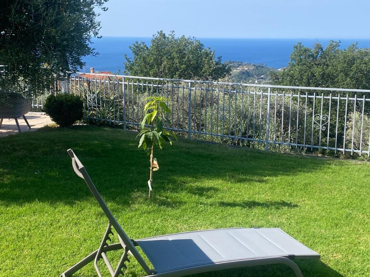 Casa Vista Mare - Superb Garden And Parking Included Villa Imperia Kültér fotó
